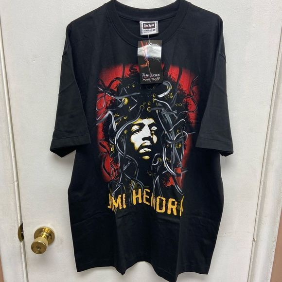 NWT Jimmi Hendrix Band T-Shirt by The Roxx Mens XL - Picture 2 of 9